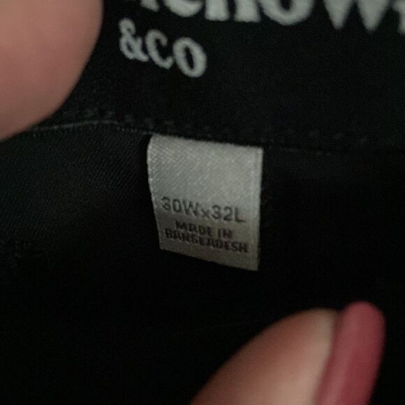 Goodfellow & Co black pants NWOT size 30 waist 32 length - Picture 4 of 6